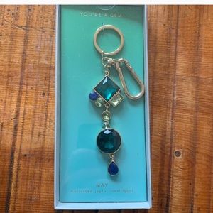 Anthropologie • May Birthstone Keyring